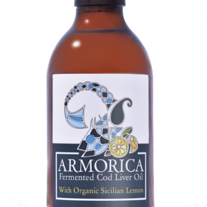 Armorica fermented cod liver oil with Sicilian Lemon 200ml